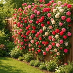 Trandafiri cățărător - Sunrise Harmony - Rădăcină Ambalată