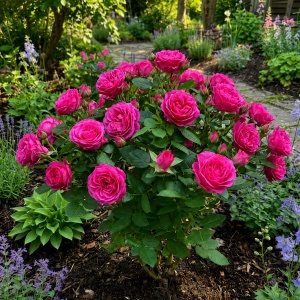 Trandafiri Mini Tufa - Bush Roses