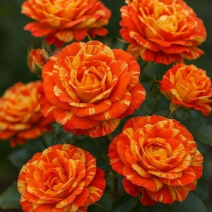 Trandafiri Teahibrid - Fire Breathing - Anul 3 - Ghiveci 2L