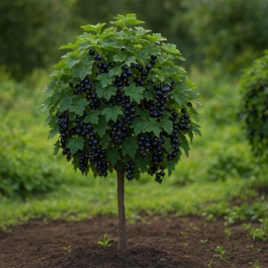 Coacăz Pomișor Negru – Rădăcină Ambalată - Anul 2