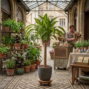 Dracena Fragrans (Dracaena) – Plantă de Interior Ghiveci P12 H 30-40 CM - Img 2