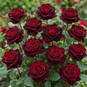 Trandafir Floribunda Parfumat Red Wine- Radacina ambalata- Anul 2
