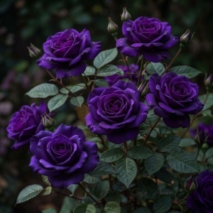 Trandafiri Cățărători Dark-Purple Parfumați - Anul 3 - Radacina Ambalata