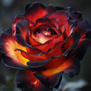 Trandafiri 'Rosa Garden' Hibrizi Inferno Fury - Anul 3 - Ghiveci 2L