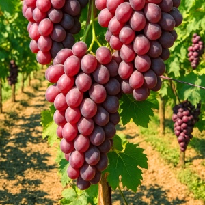 Vita de Vie - Crimson - Seedless(Fără Sâmburi) - Ghiveci 2L - Img 2