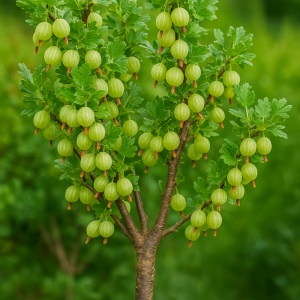 Agriș Verde Pomișor Tulpină Înaltă - Rădăcină Ambalată
