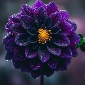 Bulbi Dalia Gigant Purple Stardust - 1 Bucată (Rădăcină)