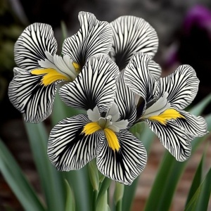 Bulbi Iris Germanica - Zebra Charm – Pachet 1 Bulb