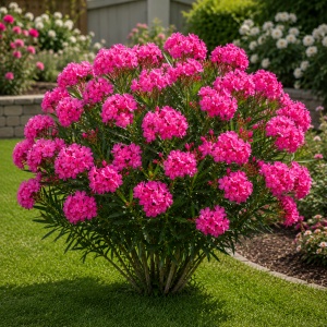 Leandru (Nerium Oleander) - Double Pink - ghiveci H 40-50 cm