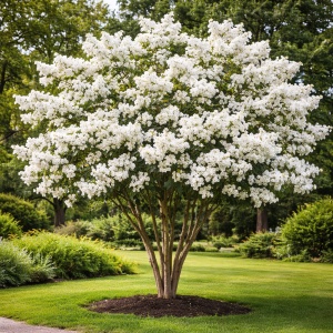 Liliac Indian – Lunar Magic Alb - Ghiveci 5L - H 40 - 50 cm