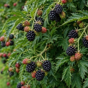 Mur Arbust (Fără Spini)-Thornless Evergreen – Radacina Ambalata-H 50-60 CM