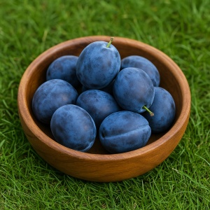 Prun Columnar Blue Sweet - Anul 2 - Rădăcină Ambalată - Img 2