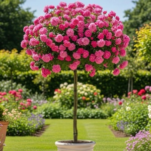 Trandafiri Pomişor - Blush Charm - Ghiveci 5L - H 150 - 160 cm