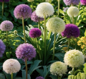 Bulbi Alium Mix – Pachet 3 Bulbi - Aqua Flowers