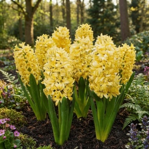 Bulbi de Toamnă Zambile Ivory Yellow – Pachet 3 Bulbi