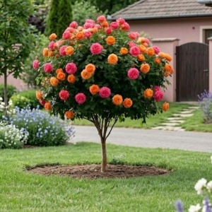 Trandafir Pomişor "Twist of Magic" – Rădăcină Ambalată, H 150-160 cm