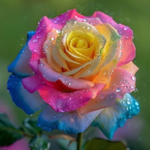 Trandafiri 'Rosa Garden' Hibrizi Rainbow Bloom - Anul 3 - Ghiveci 2L