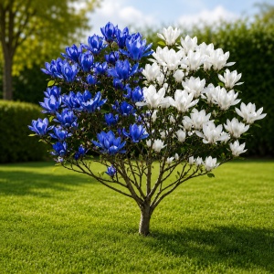 Magnolia Intense Blue-White - Ghiveci 3L - H 100 - 110 cm