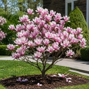 Magnolia Soulangeana Alexandrina - Ghiveci 3L - H 100 - 110 cm - Img 1