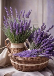 Plantă decorativă - Lavanda angustifolia 'Forever Blue' - Ghiveci 2L - Inaltime la livrare 30-40cm - Aqua Flowers - Img 1
