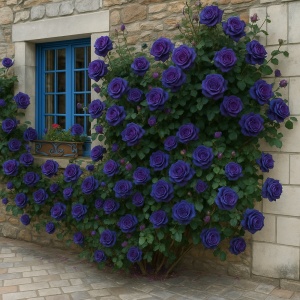 Trandafiri Căţărători Royal Purple Blue Parfumați – Anul 3 - Radacina ambalata