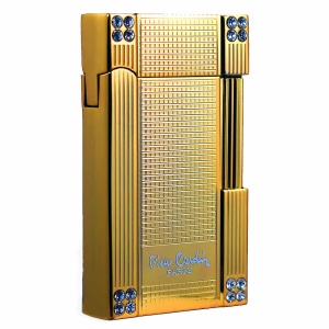 Bricheta de lux Pierre Cardin Mf 78B-01 cu cristale Svarowsky aprindere cu piatra, reincarcabila cu gaz lichid, calitate premium - Img 4
