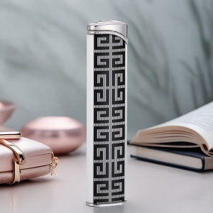 Brichetă Givenchy 3608 turbo - design alb-negru antivânt