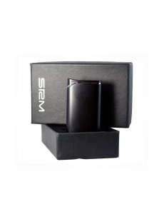 Brichetă Sarome SRM 119 B, culoare negru satinat, piezoelectrica, prezentare in cutia cadou de culoare neagra