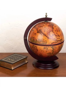 Bar glob pamantesc JG36002R diametru glob 36 cm cu stativ rotund - Img 1