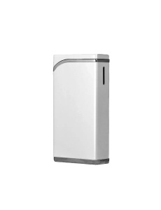 Brichetă Sarome SRM 105 C, unisex, culoare alb mat satinat, piezoelectrica, reincarcabila,