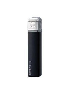 Bricheta pentru dame brand Givenchy, capac argintiu carcasa metal negru lucios