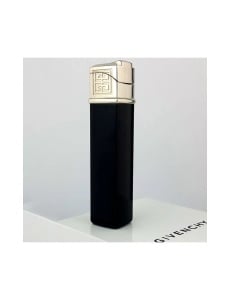 Bricheta Givenchy, pentru femei, aprindere electronica, in culori de argintiu cu negru lucios
