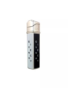 Bricheta Givenchy 1614, piezo electrica, combinatie de culori alb/negru/argintiu
