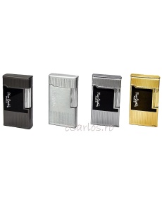 Brichetă metalică de lux Pierre Cardin MF 78 prezentarea celor 4 culori iin care este produsa