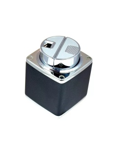 Brichetă Sarome de birou piezoelectrică, pe fond alb, reincarcabila, metalica, piezo