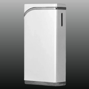 Brichetă Sarome SRM 105 C metalică, alb satinat, aprindere piezoelectrică