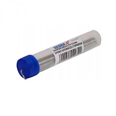 Cositor, fludor cu flux