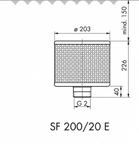Sorb filtrant 200/166/20 E - Img 3