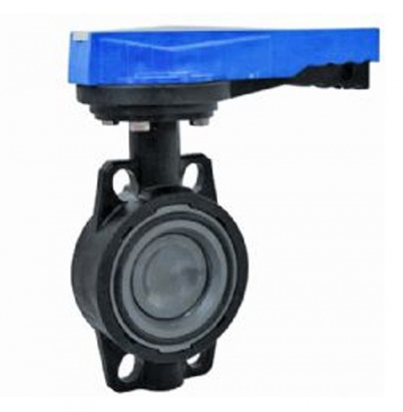 Valva PVC-UH tip fluture fara flansa