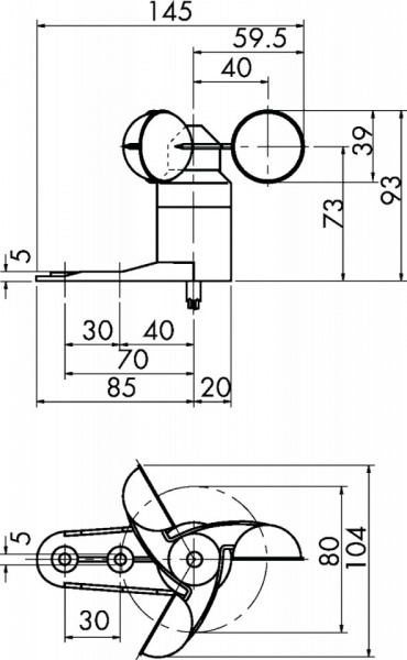 Wind-Dependent fountain control and Anemometer - Img 4