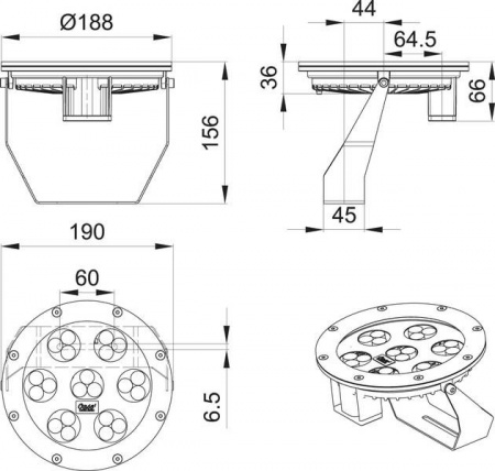 ProfiLux LED Flood 1500 /DMX/02 - Img 3