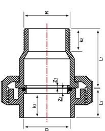 Dutch PVC-U with external thread and gluing - Img 2