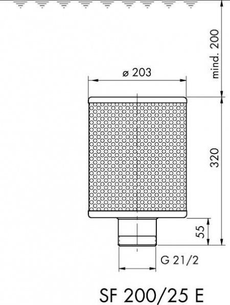 Sorb filtrant 200/250/25 E - Img 3
