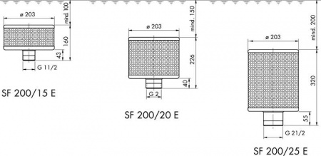 Sorb filtrant 200/166/20 E - Img 2