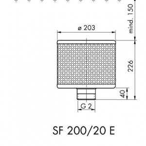 Sorb filtrant 200/166/20 E - Img 3