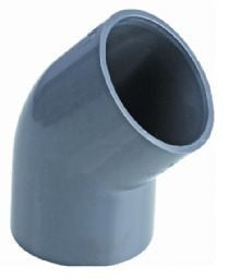 Elbow PVC-UH 45 °