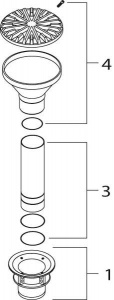 Sports pipe for overflow 100/500 T - Img 3