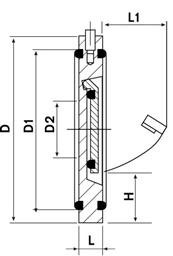 PVC-UH flap for flanges - Img 2