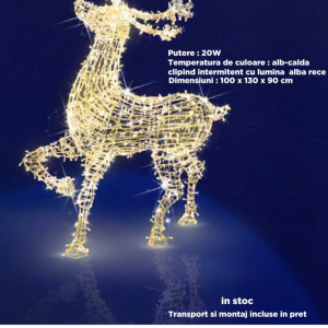 Reindeer 3D (Model 1)