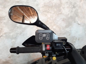 Hidraulika za ATV-UTV za 2 cilindra i 4 ulaza/izlaza, sa daljinskom komandom